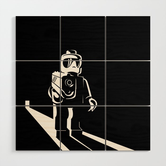 Legophobie Wood Wall Art