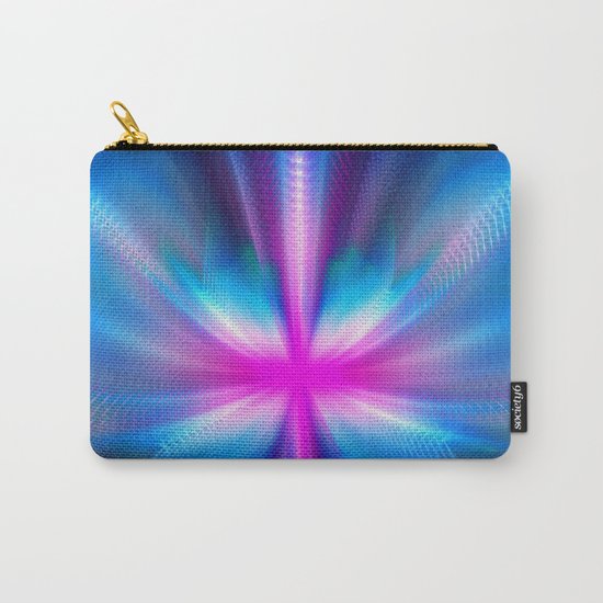 The Neon Butterfly Carry-All Pouch