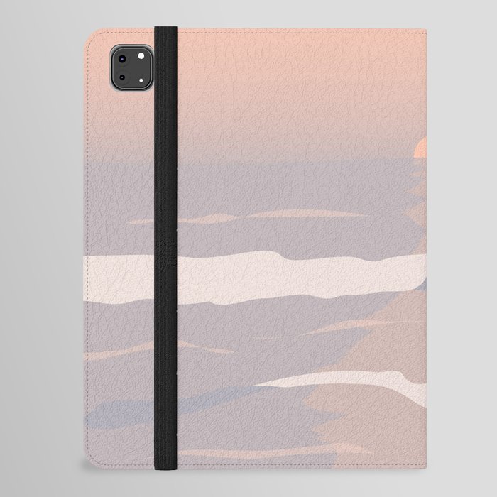 Sunset Waves Over Peru iPad Folio Case
