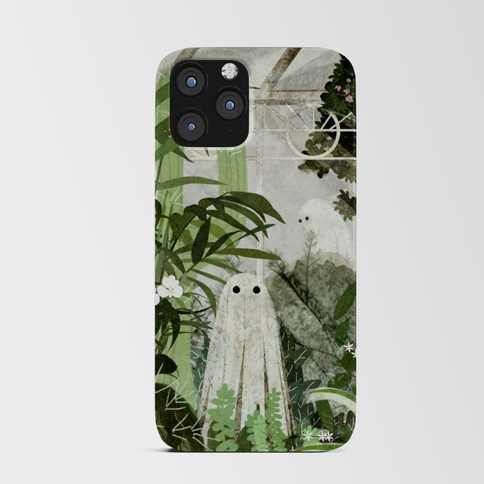There's A Ghost in the Greenhouse Again iPhone Card Case