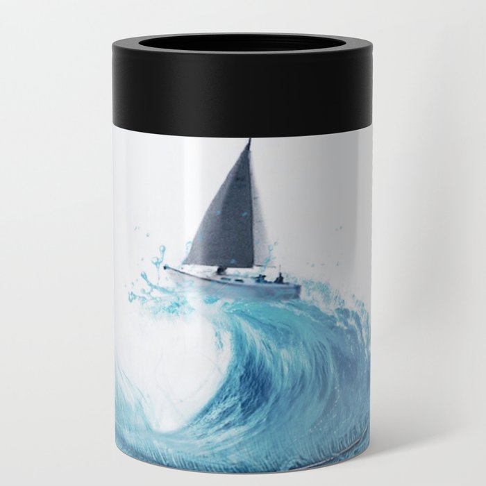 Water Feather • Blue Feather I Can Cooler