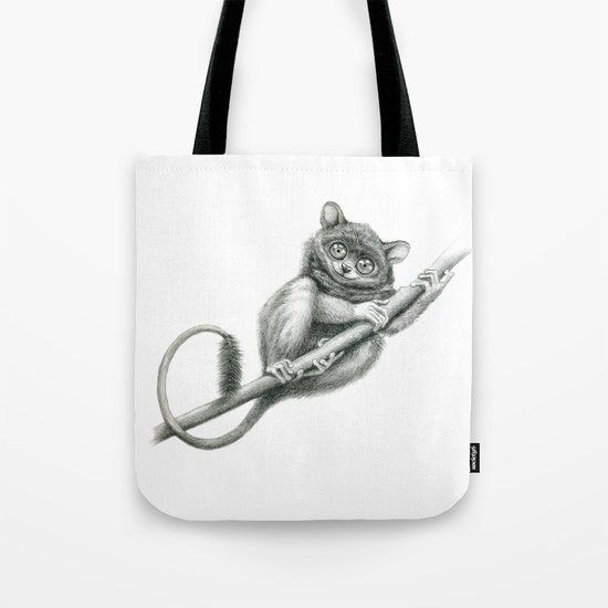 Philippine Tarsier G2012-047 Tote Bag