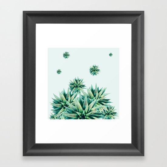 tropical stars Framed Art Print