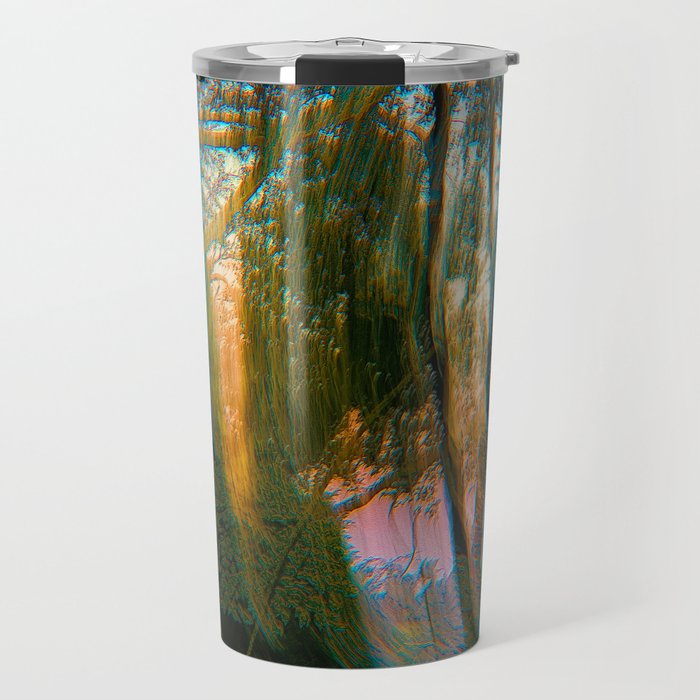 Trippy Trees Travel Mug