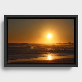 Sun Washed Framed Canvas