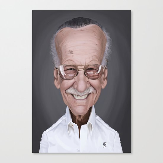 Stan Lee Canvas Print
