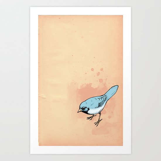 Sing terribly Art Print