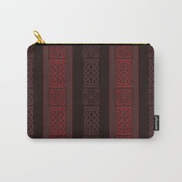 Viking dark red Carry-All Pouch | Digital, Red, Dark, Pattern, Norse, Hot, Gift, Cool, Norsegod, Scandinavian 