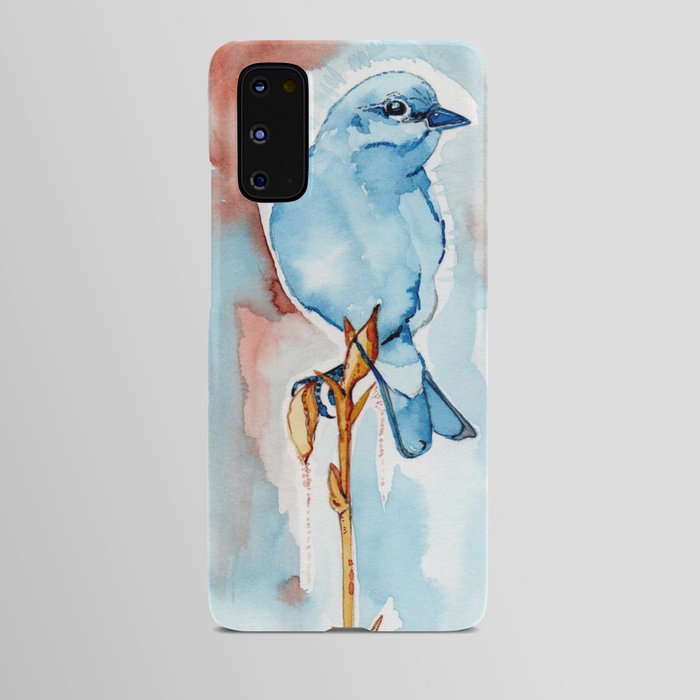 Morning Blue Bird Android Case