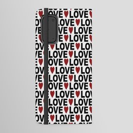 Valentines day pattern 2 Android Wallet Case