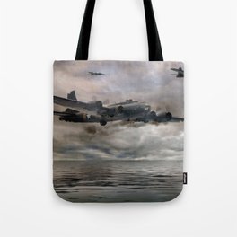 B-17 Flying Fortress - Almost Home Tote Bag
