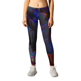 Afterhours Leggings | Vaporwave, Abstract, Glitch, Colorful, Graphicdesign, Pixel, Concept, Digital, Glitche 