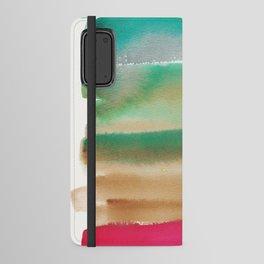 31 Abstract Painting Watercolor 220324 Valourine Original  Android Wallet Case