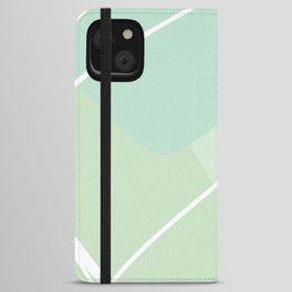 Modern Green iPhone Wallet Case