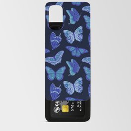 Texas Butterflies – Blue on Navy Pattern Android Card Case