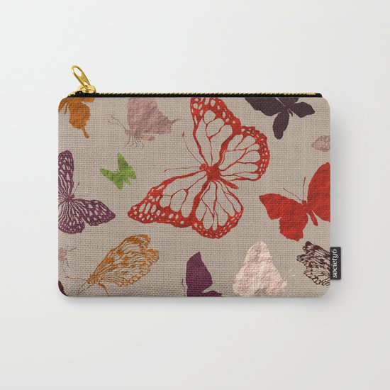 Autumn butterfly neutral Carry-All Pouch