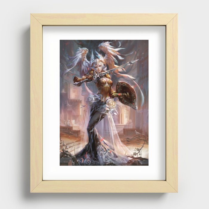 Queen Recessed Framed Print