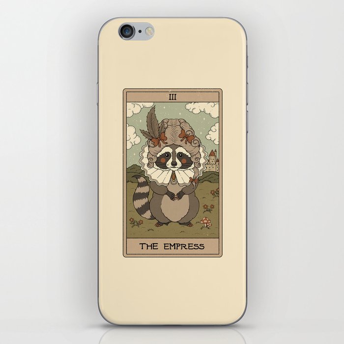 The Empress - Raccoons Tarot iPhone Skin
