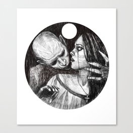 Vampire Lovers Canvas Print
