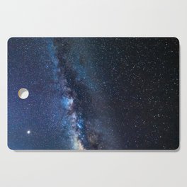 Jupiter and Milky Way Cutting Board