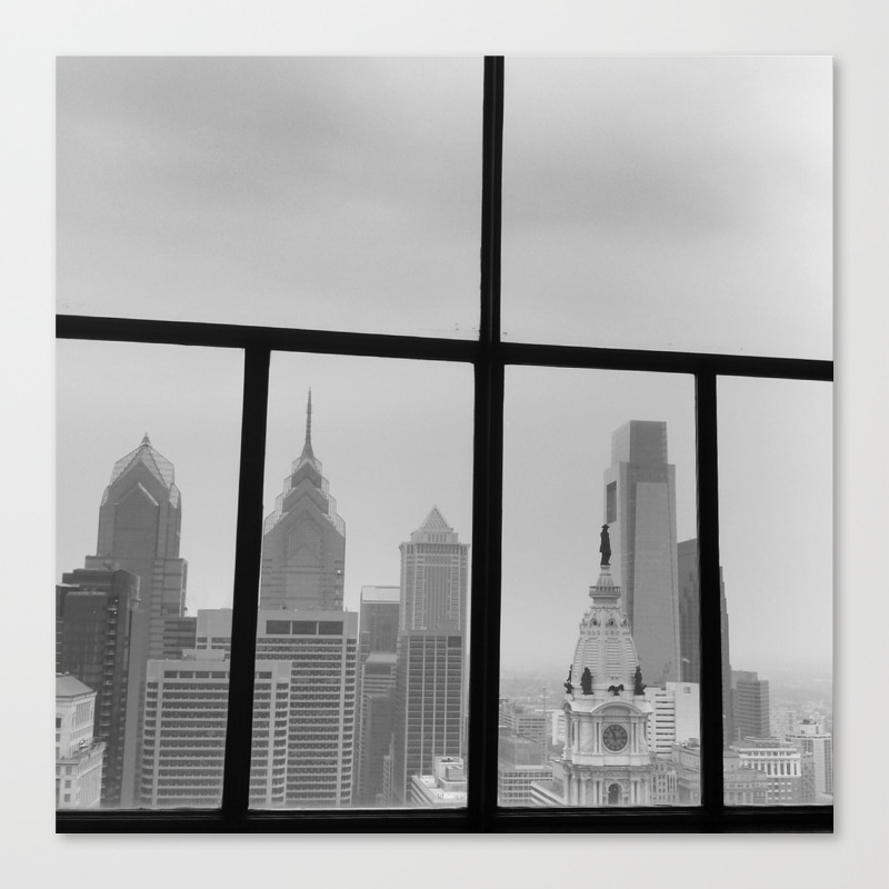 Philadelphia Skyline Canvas Print By Christiancarollo Society6