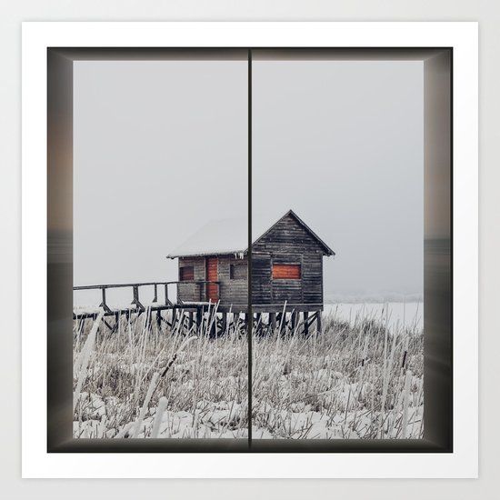 Winter Art Print