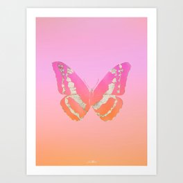butterflies / psyche 058 Art Print