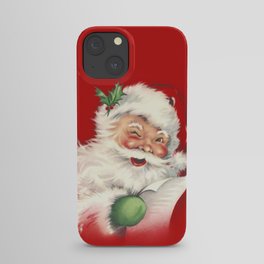 Vintage Santa iPhone Case