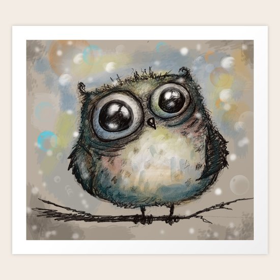 let it snow Art Print