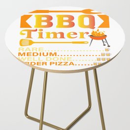 BBQ Timer Grilling Barbecue Side Table