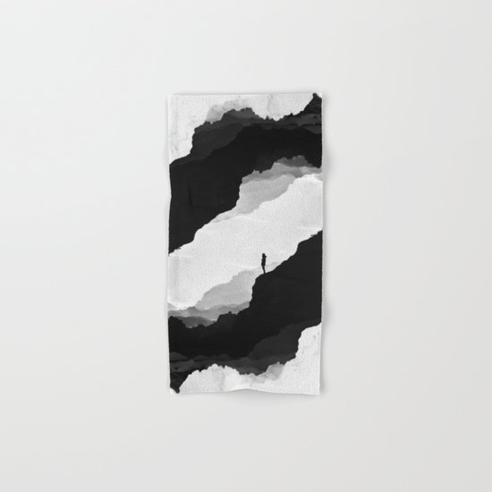 White Isolation Hand & Bath Towel