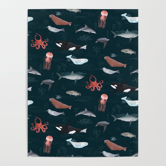 Ocean Life Poster