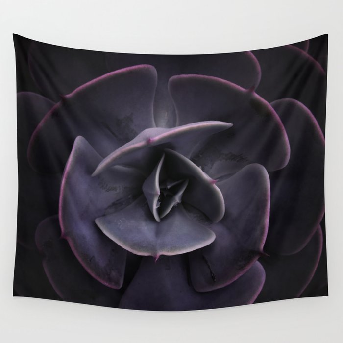 DARKSIDE OF SUCCULENTS VIII Wall Tapestry