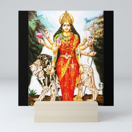 Hindu Durga 3 Mini Art Print