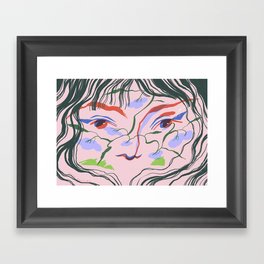 Lost In Daydreaming Framed Art Print