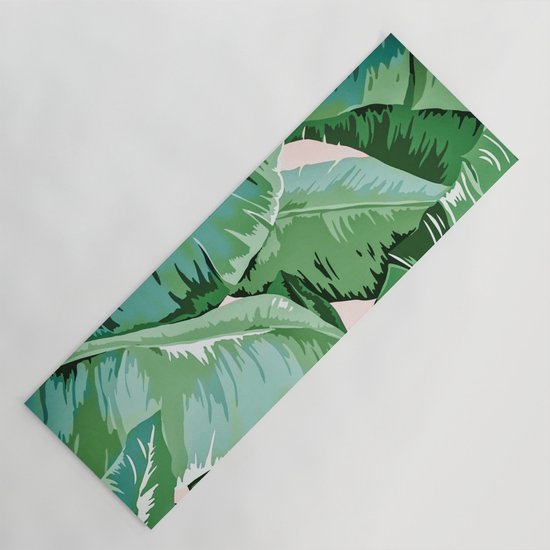 Banana Leaf Grandeur Ii Yoga Mat By Galeswitzer Society6