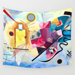 Wassily Kandinsky - Yellow Red Blue Wall Tapestry