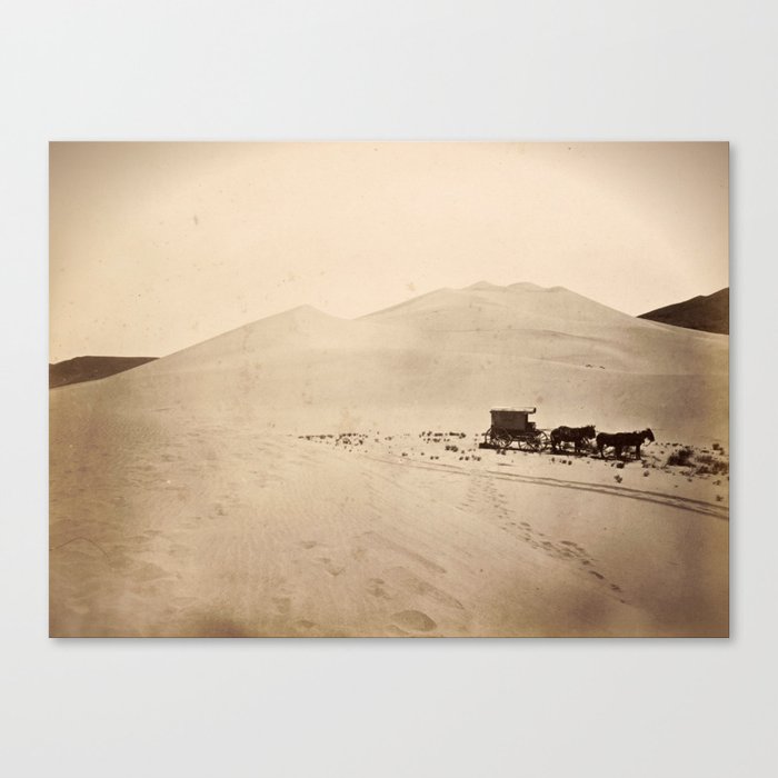 Sand Dunes of the Carson Desert, Nevada Canvas Print