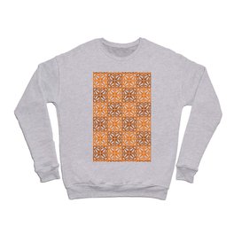 Breeze Block Eleven P Orange Crewneck Sweatshirt