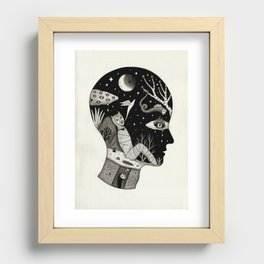 Distorted Recollection of a Dream About Death Recessed Framed Print