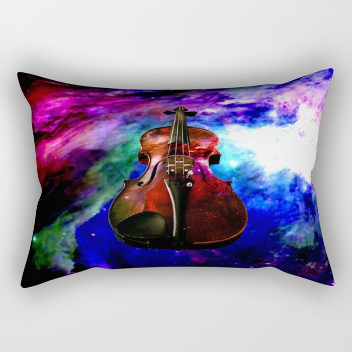 violin nebula Rectangular Pillow