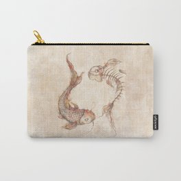 Yin Yang Fish Carry-All Pouch