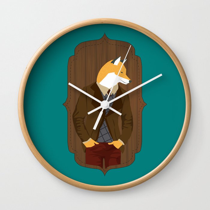 Mr Fox is stylish Wall Clock