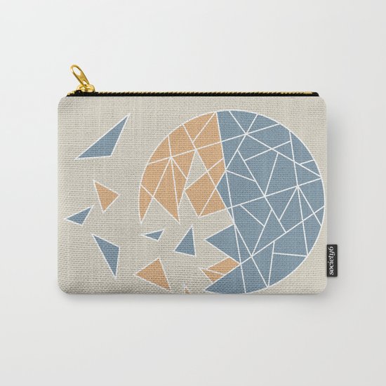 DISASTER (abstract geometric) Carry-All Pouch