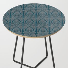 The Grand Salon, Teal Side Table