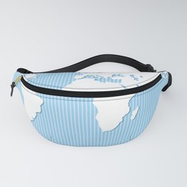 World map Fanny Pack