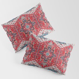 Mystic Nomad: Bohemian Moroccan Tapestry Pillow Sham