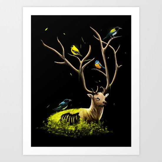 The Gathering Art Print