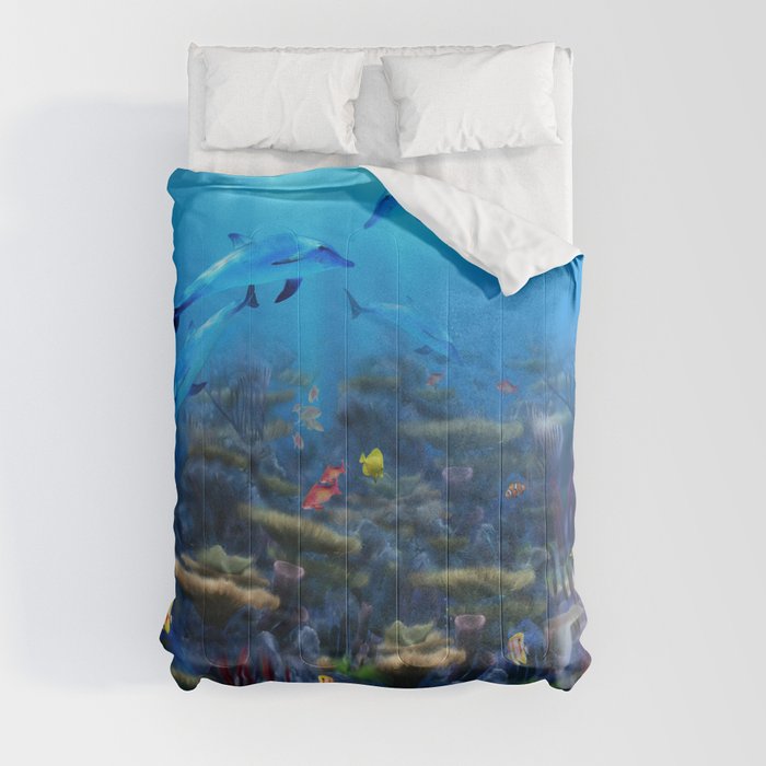 Lost Ocean Comforter