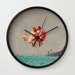 Don't Look Back Wall Clock